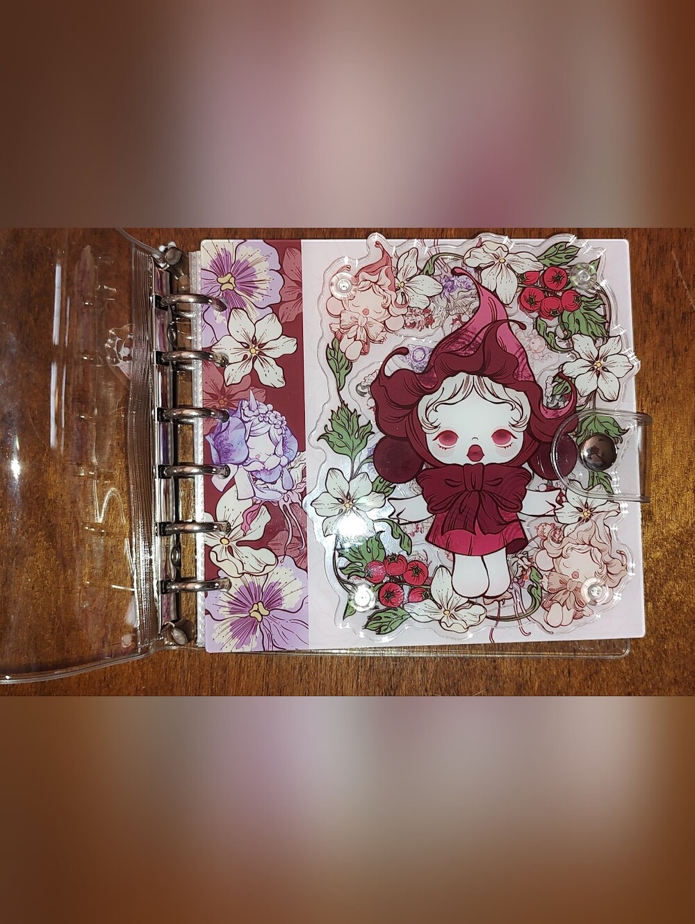 New! Skullpanda Acrylic Photo Book With Protective Cover